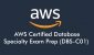 AWS Certified Database Specialty Exam Prep (DBS-C01)